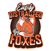 Easily distracted by foxes