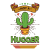 No hugging cactus