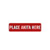 Emotional - dog Akita