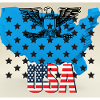 USA, étoiles et ceintures