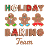 Holiday Baking Team Gingerbread Man