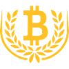 Bitcoin Laurel Wreath Stars Armoiries