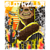 Slothzilla Japanese Sloth Japan Sunset