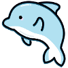 Cute dolphin