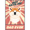 Bästa Akita Inu pappa någonsin I Akita Inu älskare