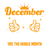 December is my birthday month