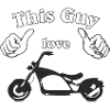 This guy love bikes