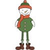 Bonhomme de neige cool