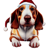 Basset Hound Christmas
