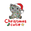 Cat Christmas Cats Christmas Cutie