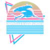 Hammerhead Shark Retro