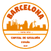 Barcelona Skyline Emblem