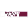 Boycott Qatar,Qatar,Flag, World Cup,Writing