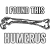 I found this humerus