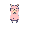 cute alpaca