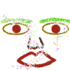 Artificial flowers and women
