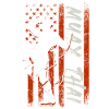 America muay thai Flag