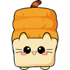 Toast Cat Kitty Bread Cat