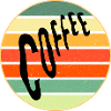 Coffee Retro Sunset