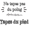 Tapes du pied