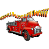 Lustiges Feuerwehrauto