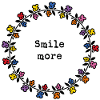 Smile more