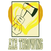 Bijl werpen bijl werpen bijl werpen sport dubbele bijl