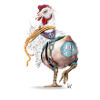 Crazy chicken