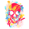 Graffiti skull