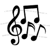 Lines Music Notes clef
