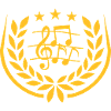 Laurel wreath Music clef