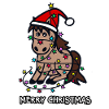Horse - Merry Christmas
