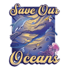 Save our oceans, scuba diving