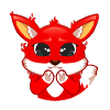 Fox big eyes without circle