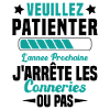 J'arrête les conneries humour