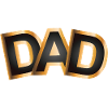Dad is golden