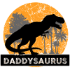 Daddysaurus Dinosaur Father Gift