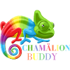 Chamäleon, bunte Chamäleon-Eidechsen
