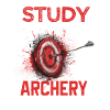 Funny Archer Shooting Motif