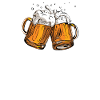 2 Bier-cooler JGA Spruch