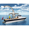 Hochseeangler und Seemonster