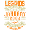 2004 Janvier Birthday Legend