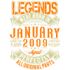 2009 Janvier Birthday Legend