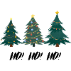 HOHOHO Christmas tree