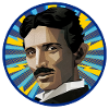 Nicola Tesla Popart