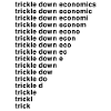 Trickle-Down-Ökonomie