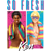 Barbie Ken så fräsch