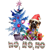 Weihnachtshund Boxer