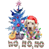 Weihnachtshund Labrador