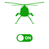 Mode hélicoptère activé